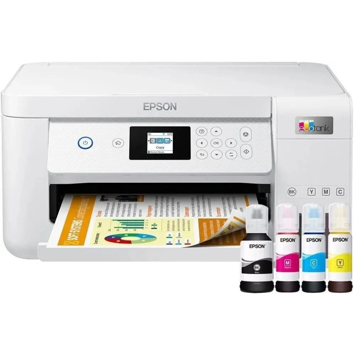 МФУ струйный Epson L4266, белый