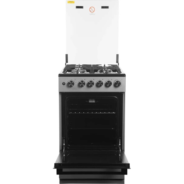 Плита газовая Midea MFO-M4G20T0E(SL) (Цвет: Silver/Black)