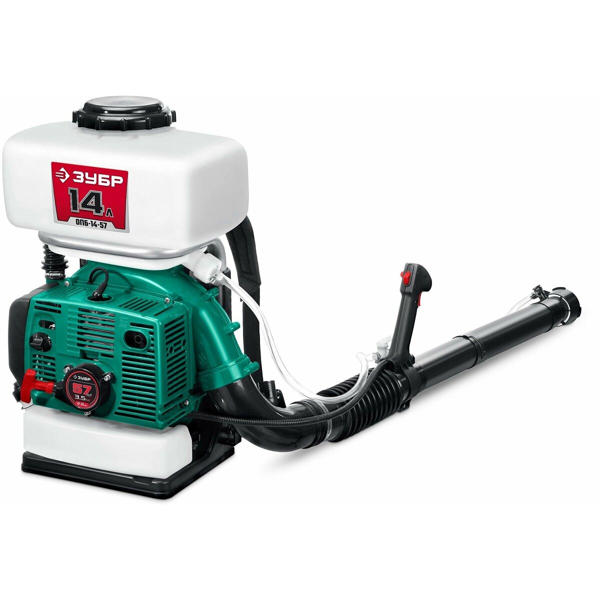 Опрыскиватель Зубр ОПБ-14-57 (Цвет: Green / White)