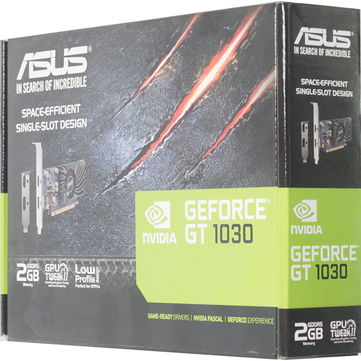 Видеокарта ASUS GeForce GT 1030 LP 2Gb (GT1030-2G-BRK)