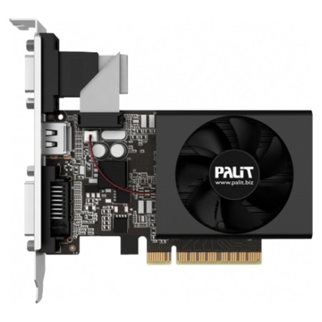 Видеокарта Palit PCI-E PA-GT730K-2GD3H nVidia GeForce GT 730 2048Mb 64bit DDR3 800 / 1804 DVIx1 / HDMIx1 / CRTx1 / HDCP oem