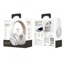 Наушники Devia Kintone Series Wireless HeadPhones V2, белый