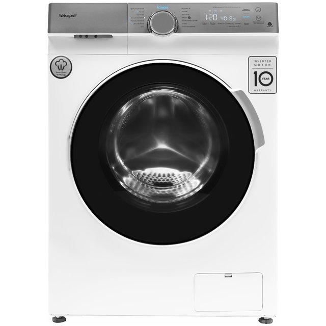 Стиральная машина Weissgauff WM 4947 DC Inverter Touch Steam (Цвет: White)