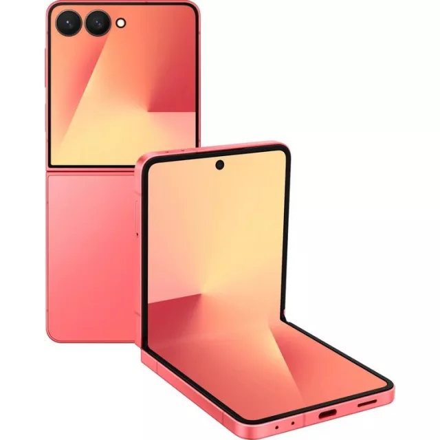 Смартфон Samsung Galaxy Z Flip7 12/256Gb (Цвет: Coralred)