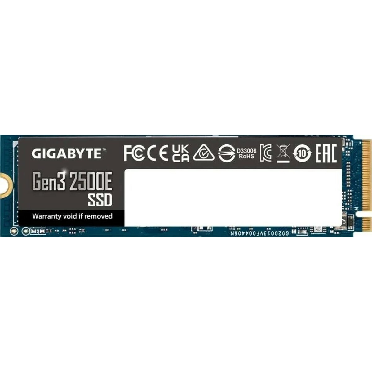 Накопитель SSD Gigabyte PCIe 3.0 x4 2TB G325E2TB 2500E 