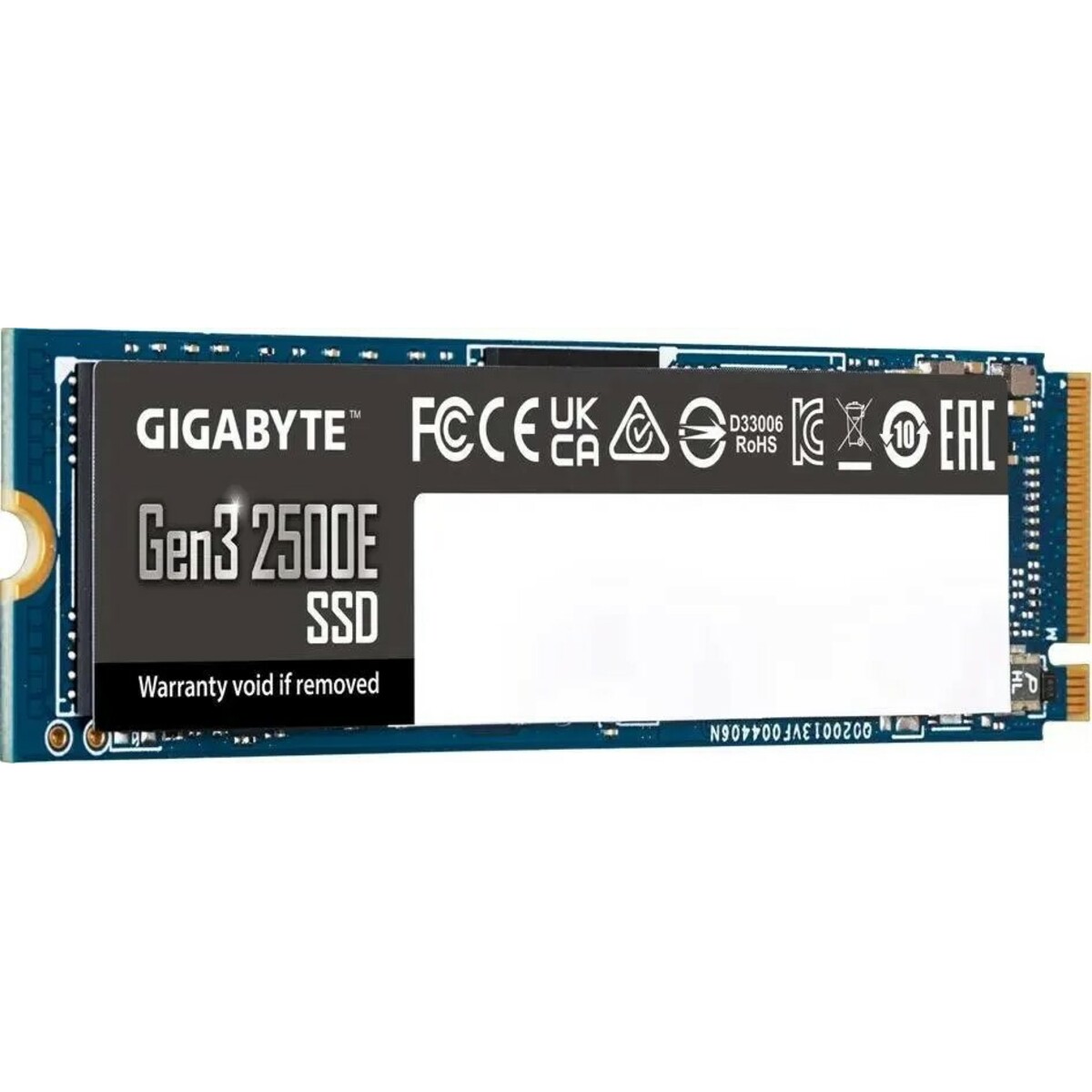 Накопитель SSD Gigabyte PCIe 3.0 x4 2TB G325E2TB 2500E 