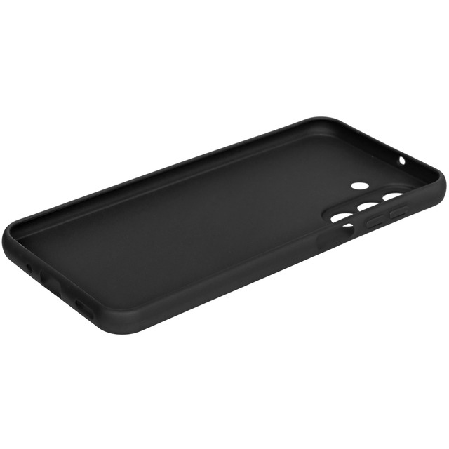 Чехол-накладка Borasco Silicone Case для смартфона Samsung Galaxy A17 (Цвет: Black)