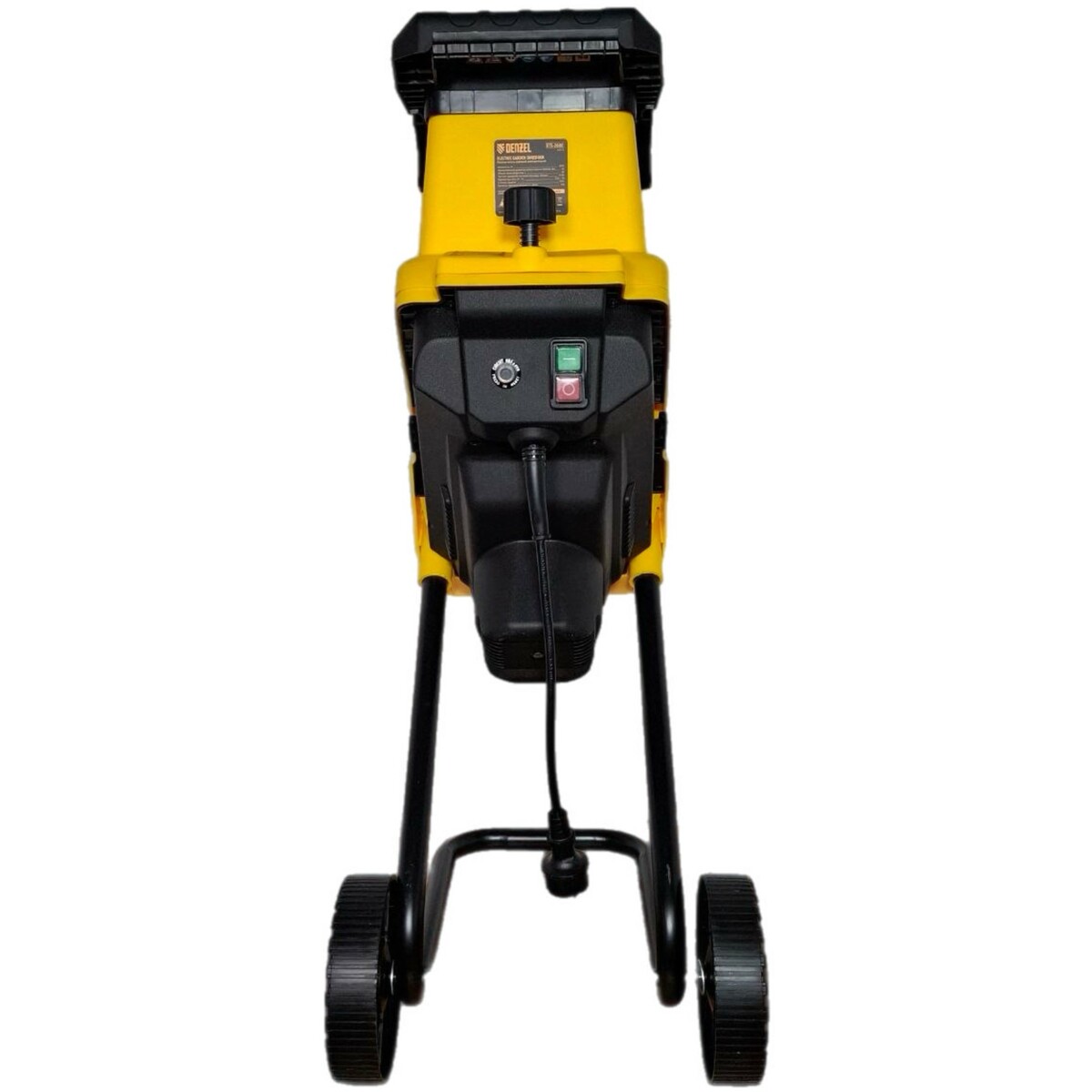 Садовый измельчитель Denzel ETS-2600 (Цвет: Yellow / Black)