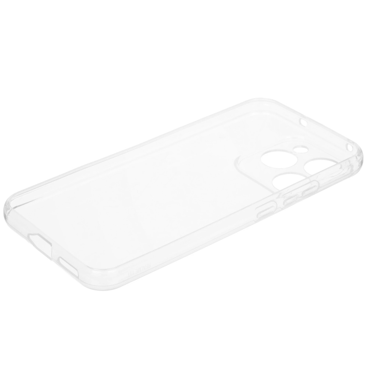 Чехол-накладка Borasco Silicone Case для смартфона Realme 15T 5G (Цвет: Clear)