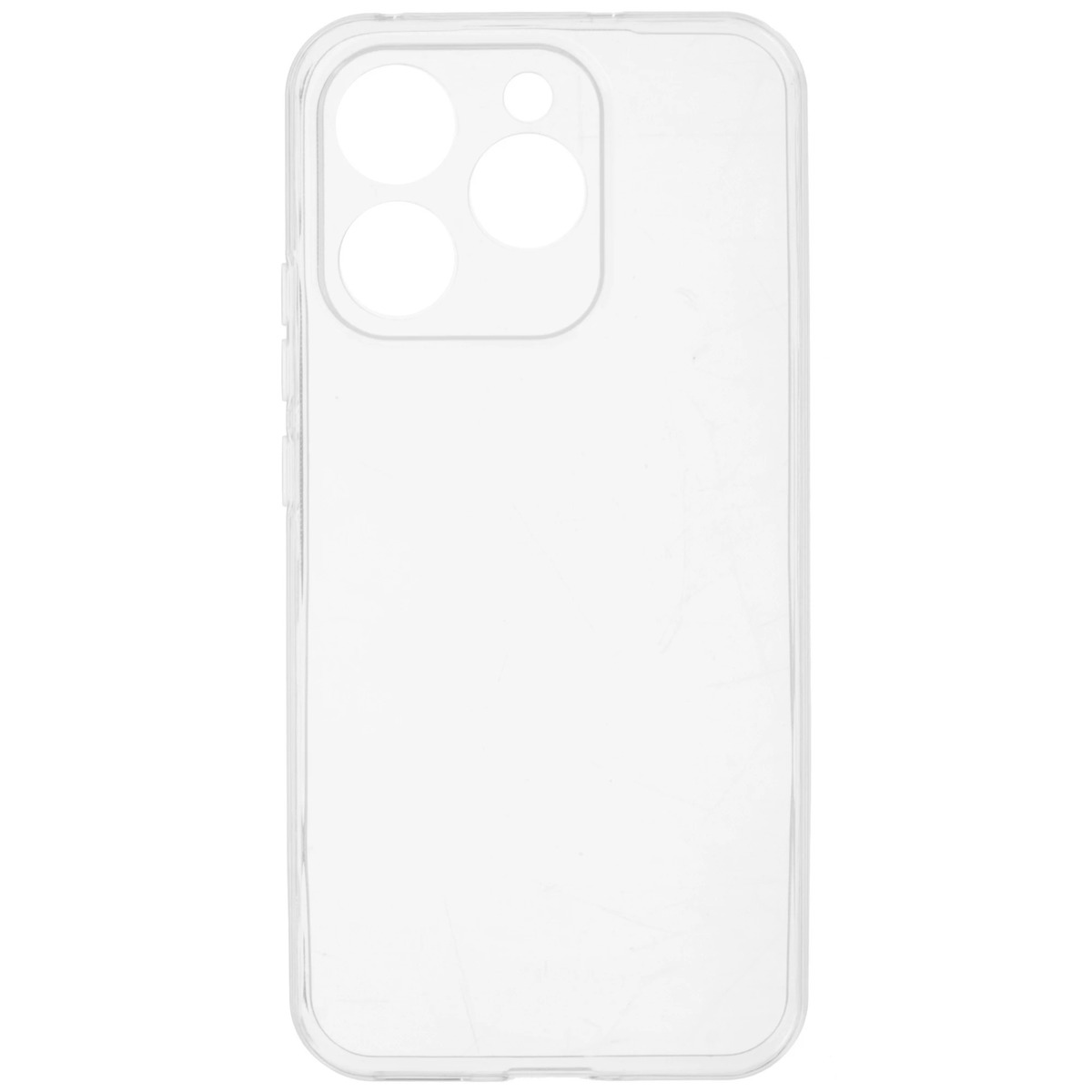 Чехол-накладка Borasco Silicone Case для смартфона Realme 15T 5G (Цвет: Clear)