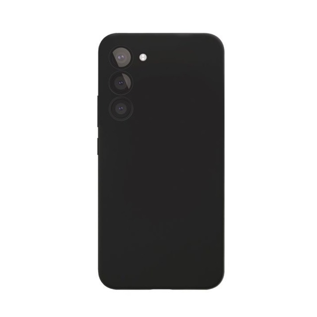 Чехол-накладка VLP Silicone Сase Soft Touch для смартфона Samsung Galaxy S23+, черный