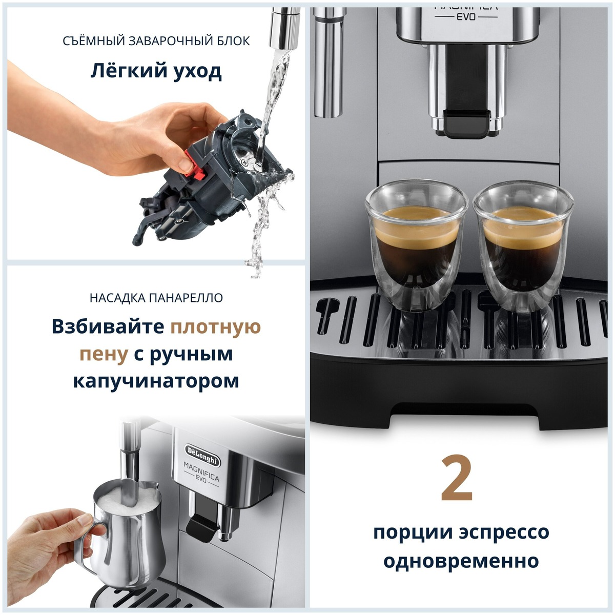 Кофемашина De'Longhi ECAM290.31.SB (Цвет: Silver/Black)