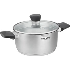 Кастрюля Rondell Strike Grey Ultra RDS-1948 (Цвет: Inox)