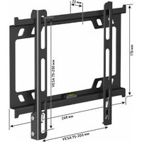 Кронштейн для телевизора Holder F2617-B, черный