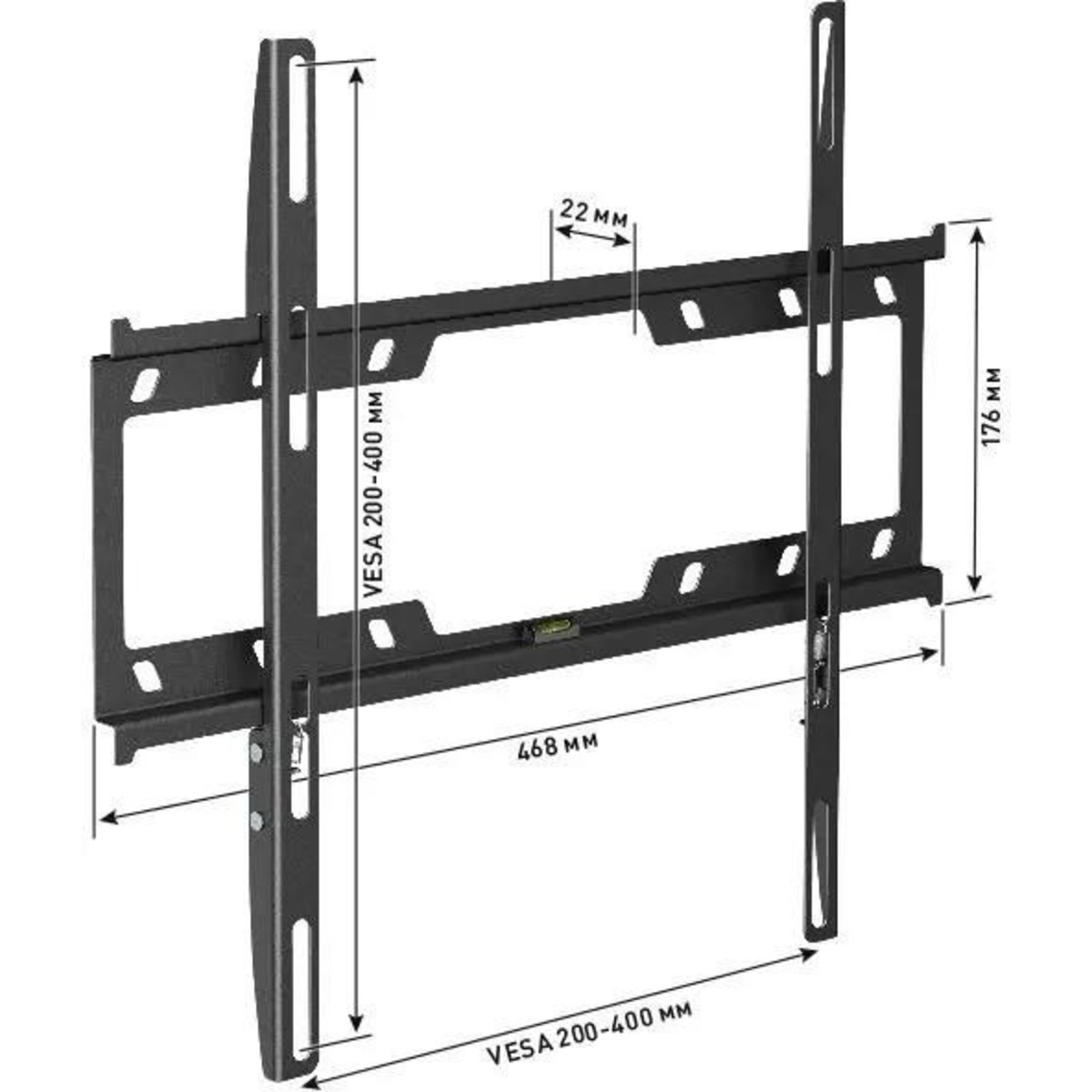 Кронштейн для телевизора Holder F4614-B, черный