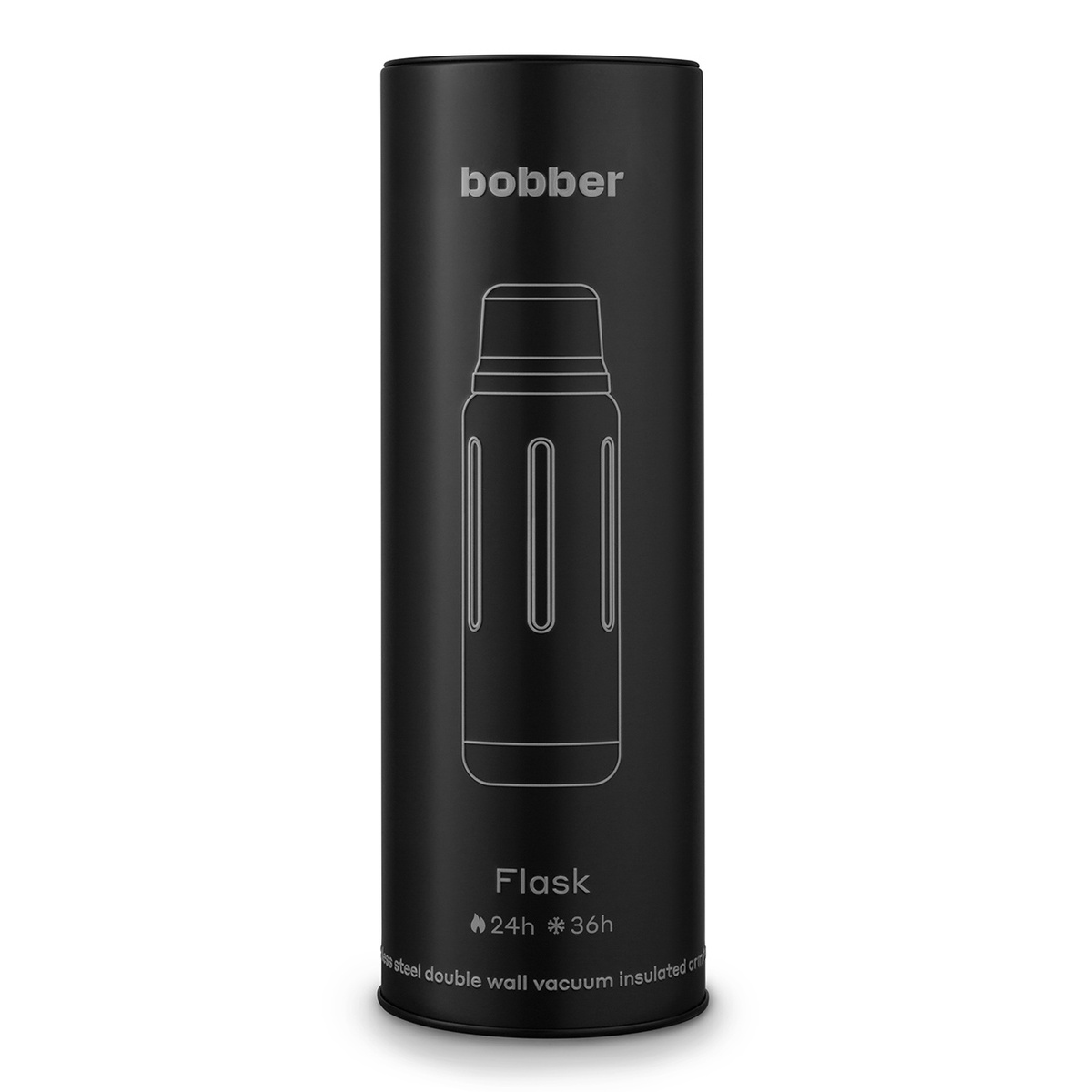 Термос для напитков Bobber Flask-470 0.47л. (Цвет: Black)