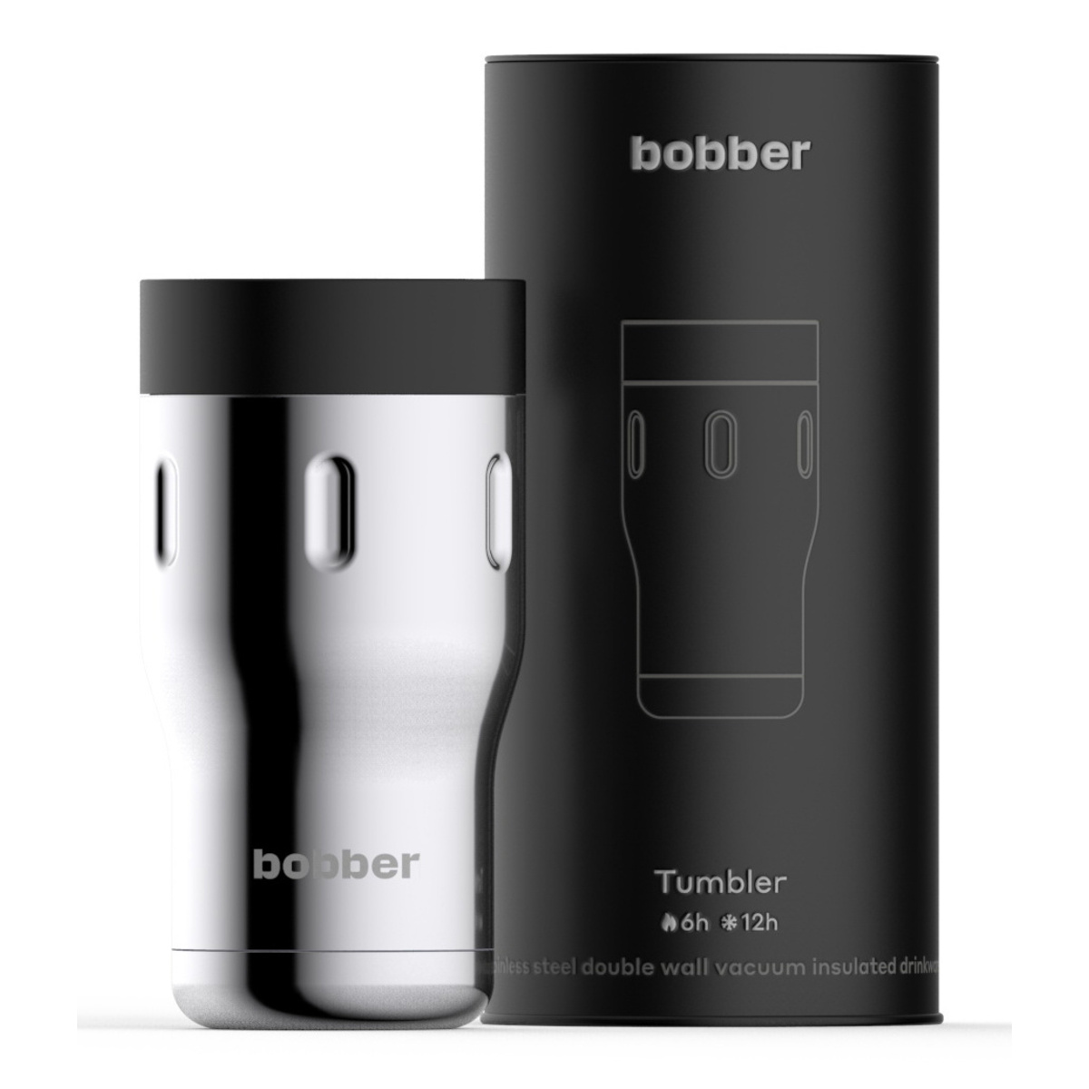 Термокружка Bobber Tumbler-350 (Цвет: Silver)