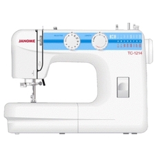 Швейная машина Janome TC-1214 (Цвет: White/Blue)