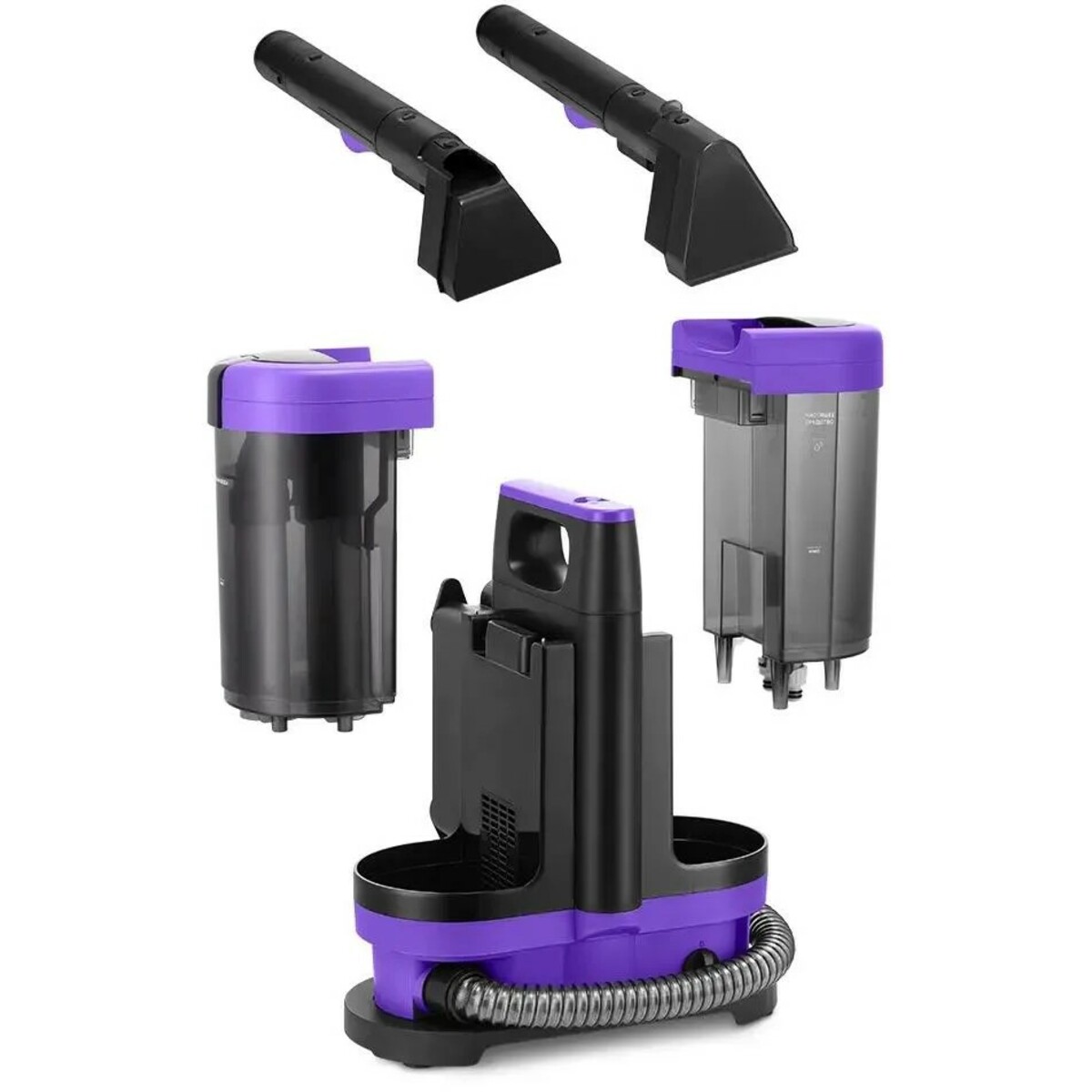 Пылесос моющий Kitfort КТ-5213 (Цвет: Black/Purple)