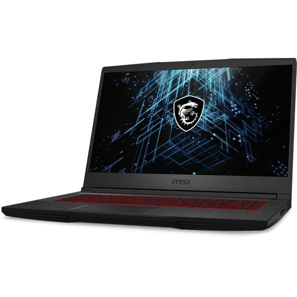 Ноутбук MSI GF63 Thin 11UD-221RU Core i5 11400H 8Gb SSD512Gb NVIDIA GeForce RTX 3050 Ti 4Gb 15.6 IPS FHD (1920x1080) Windows 10 black WiFi BT Cam