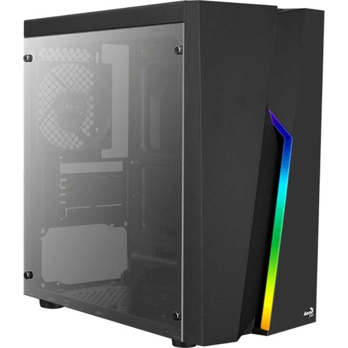 Корпус Aerocool Bolt Mini TG mATX (Цвет: Black)
