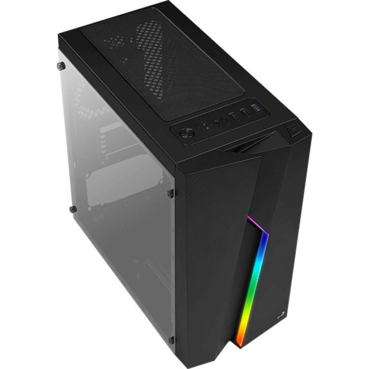 Корпус Aerocool Bolt Mini TG mATX (Цвет: Black)