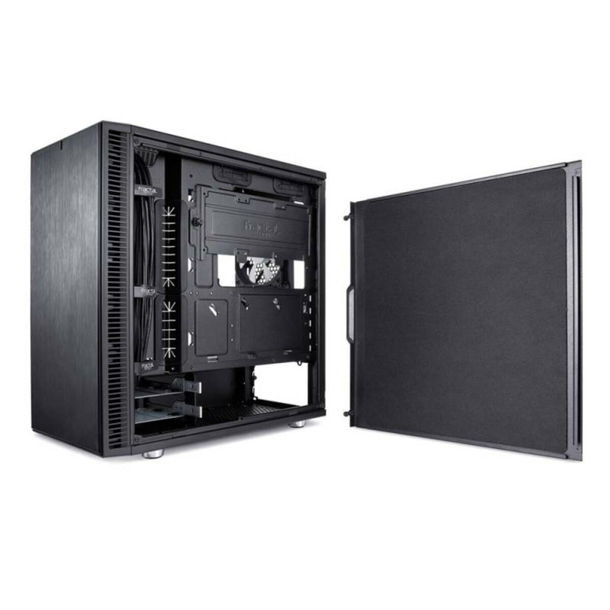 Корпус Fractal Design Define Mini C TG mATX (Цвет: Black)