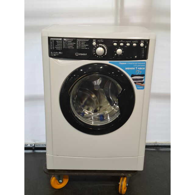 Стиральная машина Indesit EWSB 5085 BK CIS (Цвет: White / Black)