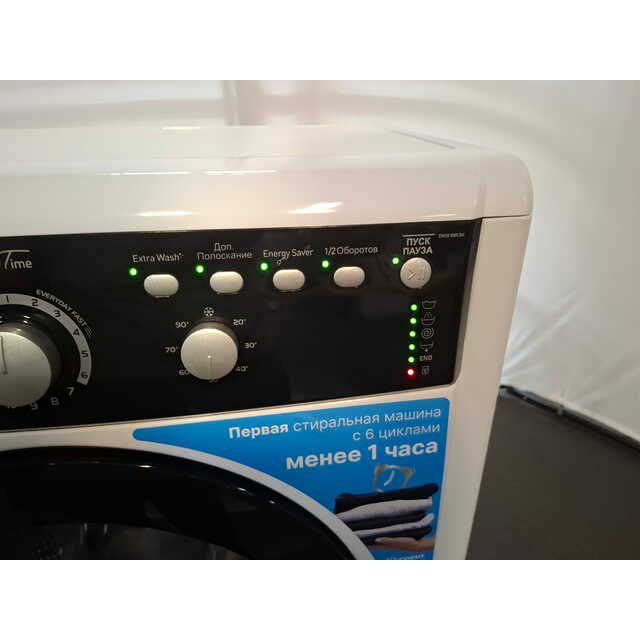Стиральная машина Indesit EWSB 5085 BK CIS (Цвет: White / Black)