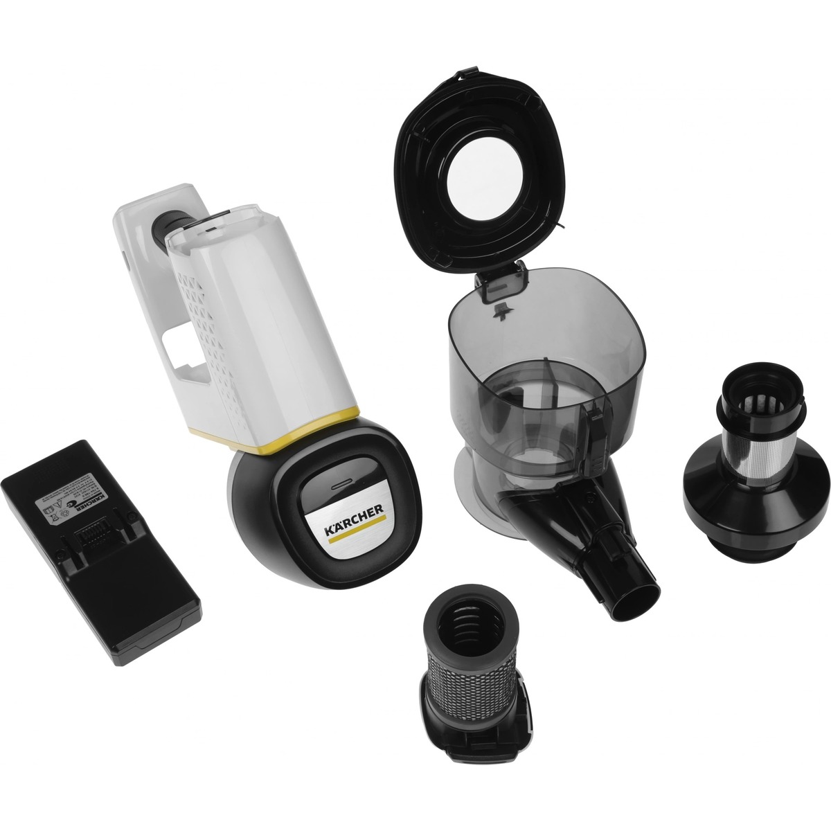 Пылесос ручной Karcher VC 4, черный