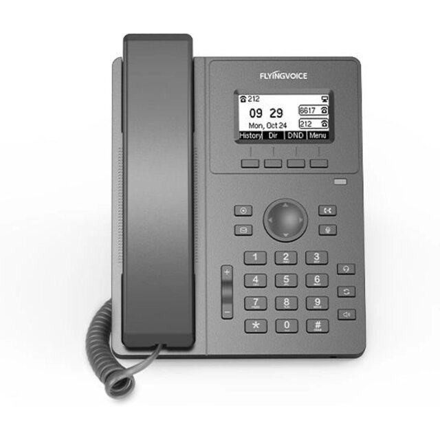 Телефон IP Flyingvoice P10, черный Телефон IP Flyingvoice P10, черный