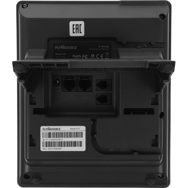 Телефон IP Flyingvoice P10, черный Телефон IP Flyingvoice P10, черный