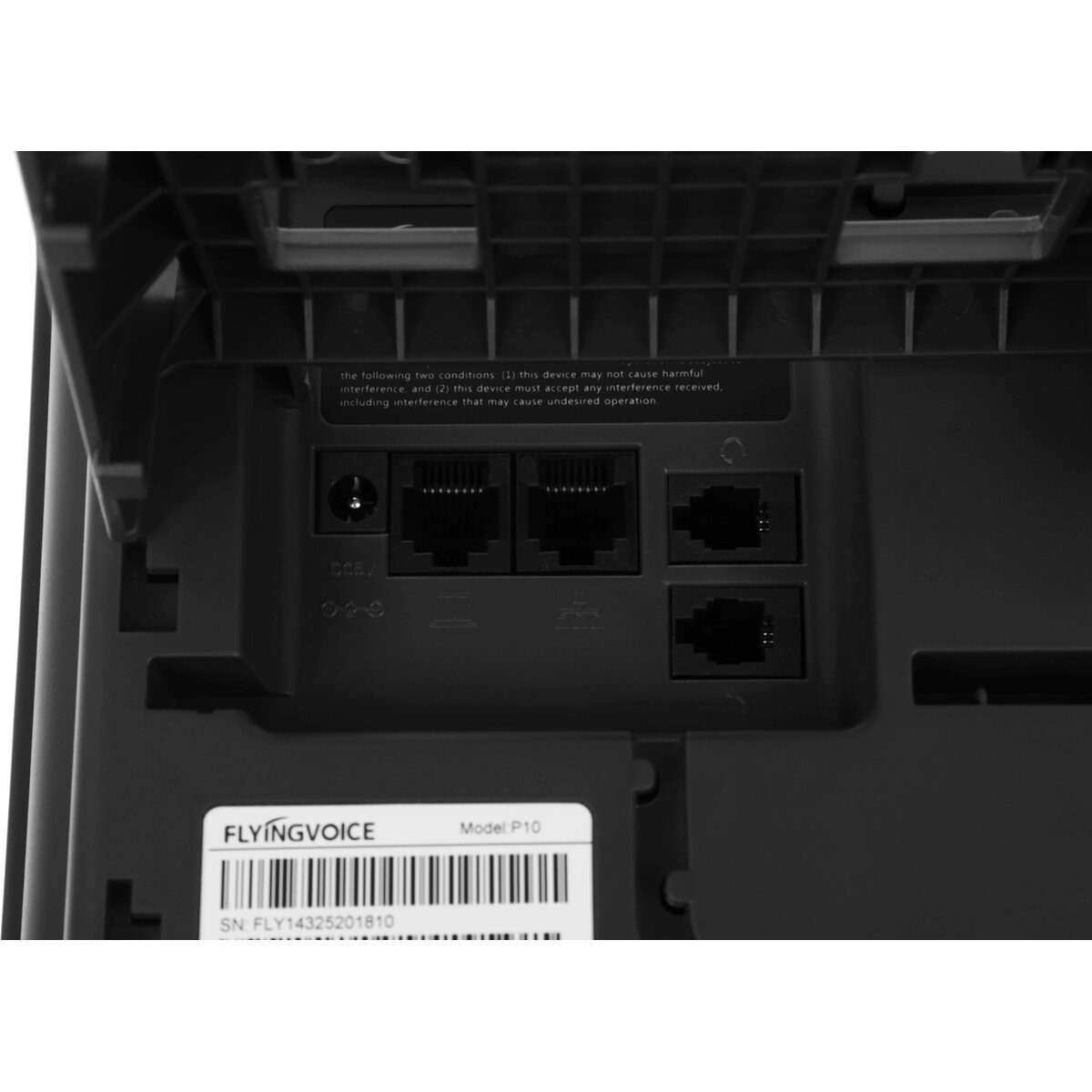 Телефон IP Flyingvoice P10, черный