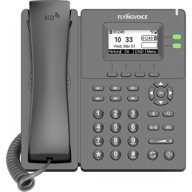 Телефон IP Flyingvoice P20G (Цвет: Gray)