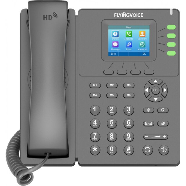 Телефон IP Flyingvoice P21 (Цвет: Gray)