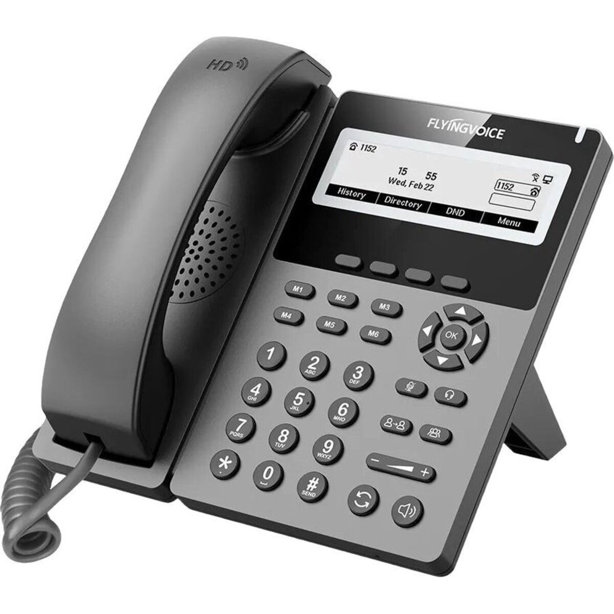 Телефон IP Flyingvoice P22P (Цвет: Gray)