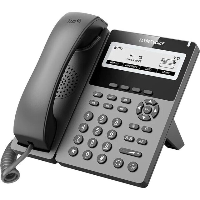 Телефон IP Flyingvoice P22P (Цвет: Gray)