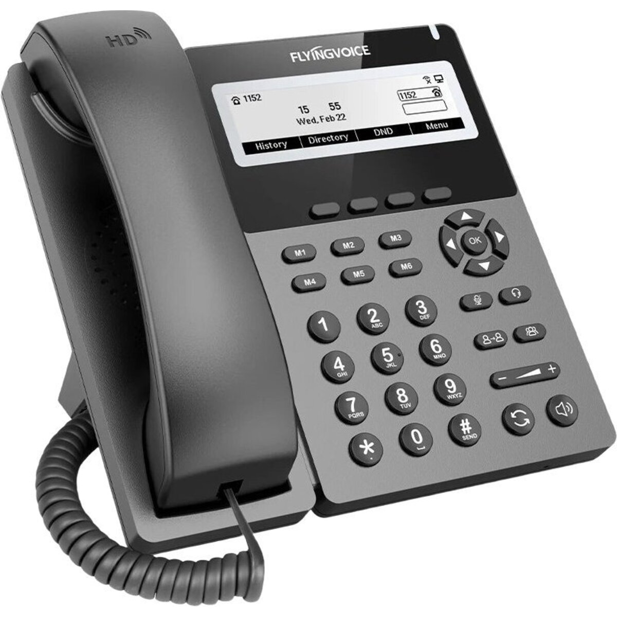 Телефон IP Flyingvoice P22P (Цвет: Gray)