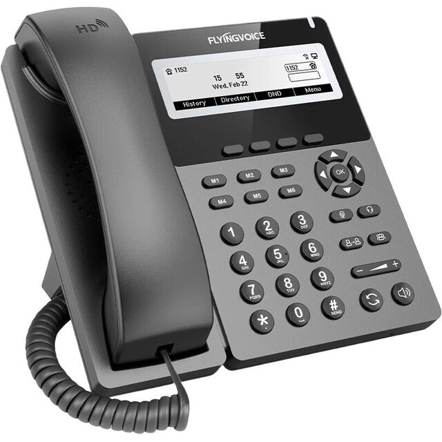 Телефон IP Flyingvoice P22P (Цвет: Gray)