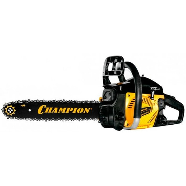 Бензопила Champion A240-16 +подарок (Цвет: Yellow)