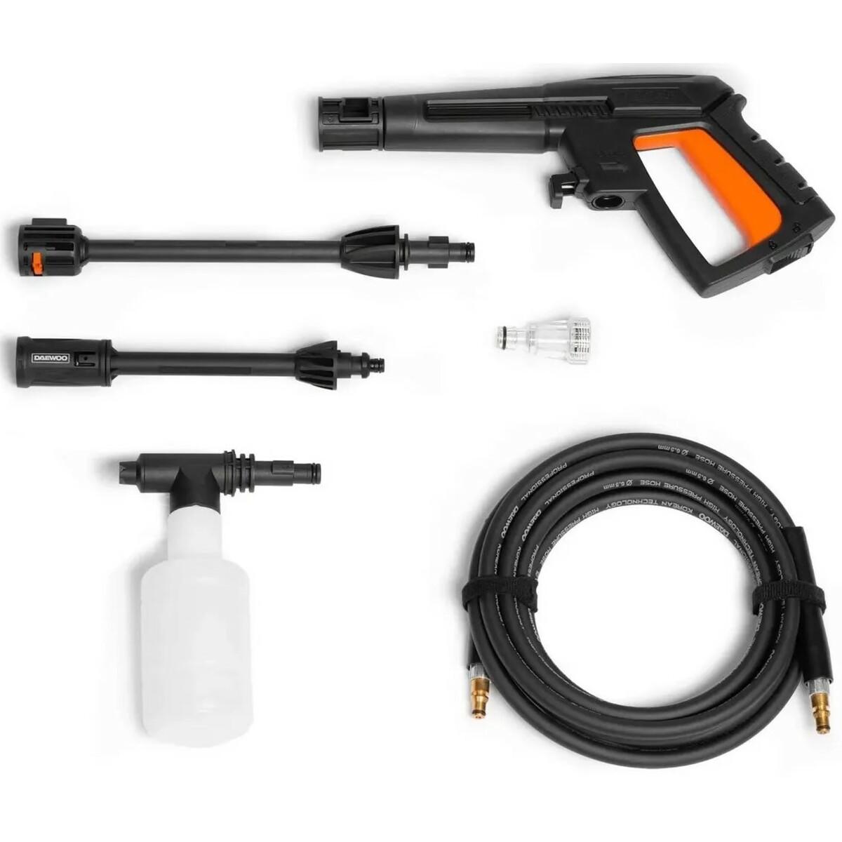 Минимойка Daewoo DAW 400 (Цвет: Orange/Black)
