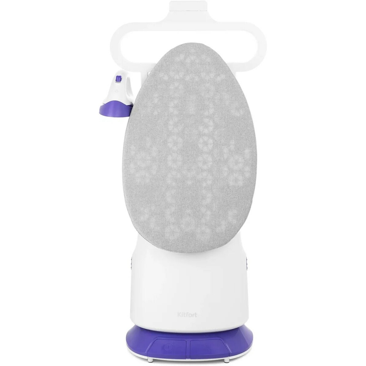 Отпариватель напольный Kitfort КТ-996 (Цвет: White/Purple)