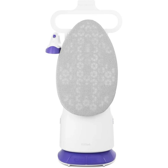 Отпариватель напольный Kitfort КТ-996 (Цвет: White / Purple)