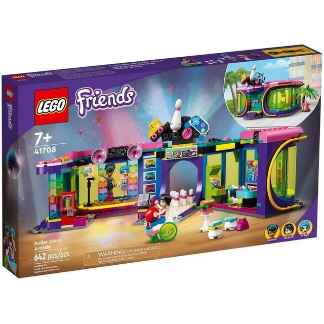 Конструктор LEGO Friends Roller Disco Arcade 41708 Конструктор LEGO Friends Roller Disco Arcade 41708