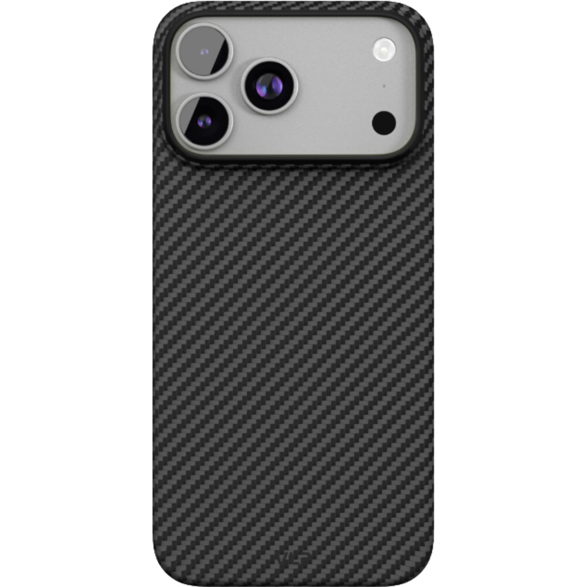 Чехол-накладка VLP Kevlar Case with MagSafe для смартфона Apple iPhone 17 Pro Max, черный