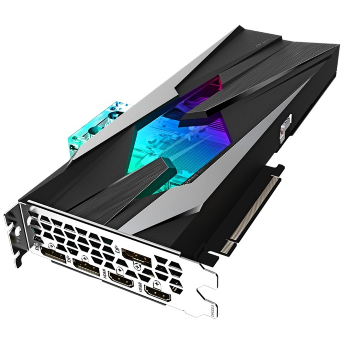 Видеокарта GIGABYTE GeForce RTX 3080 GAMING OC WATERFORCE WB 10G rev. 2.0 LHR