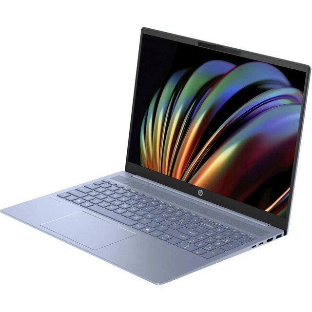 Ноутбук HP Pavilion 16-af0007ci (Intel Core Ultra 5 125U 1.3Ghz/16Gb LPDDR5/SSD 512Gb/Intel Graphics/16 /IPS/WUXGA (1920x1200)/Free DOS/lt.blue/WiFi/BT/Cam) 