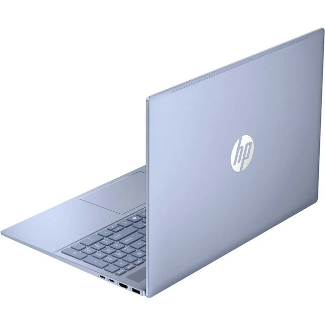 Ноутбук HP Pavilion 16-af0007ci (Intel Core Ultra 5 125U 1.3Ghz/16Gb LPDDR5/SSD 512Gb/Intel Graphics/16 /IPS/WUXGA (1920x1200)/Free DOS/lt.blue/WiFi/BT/Cam) 