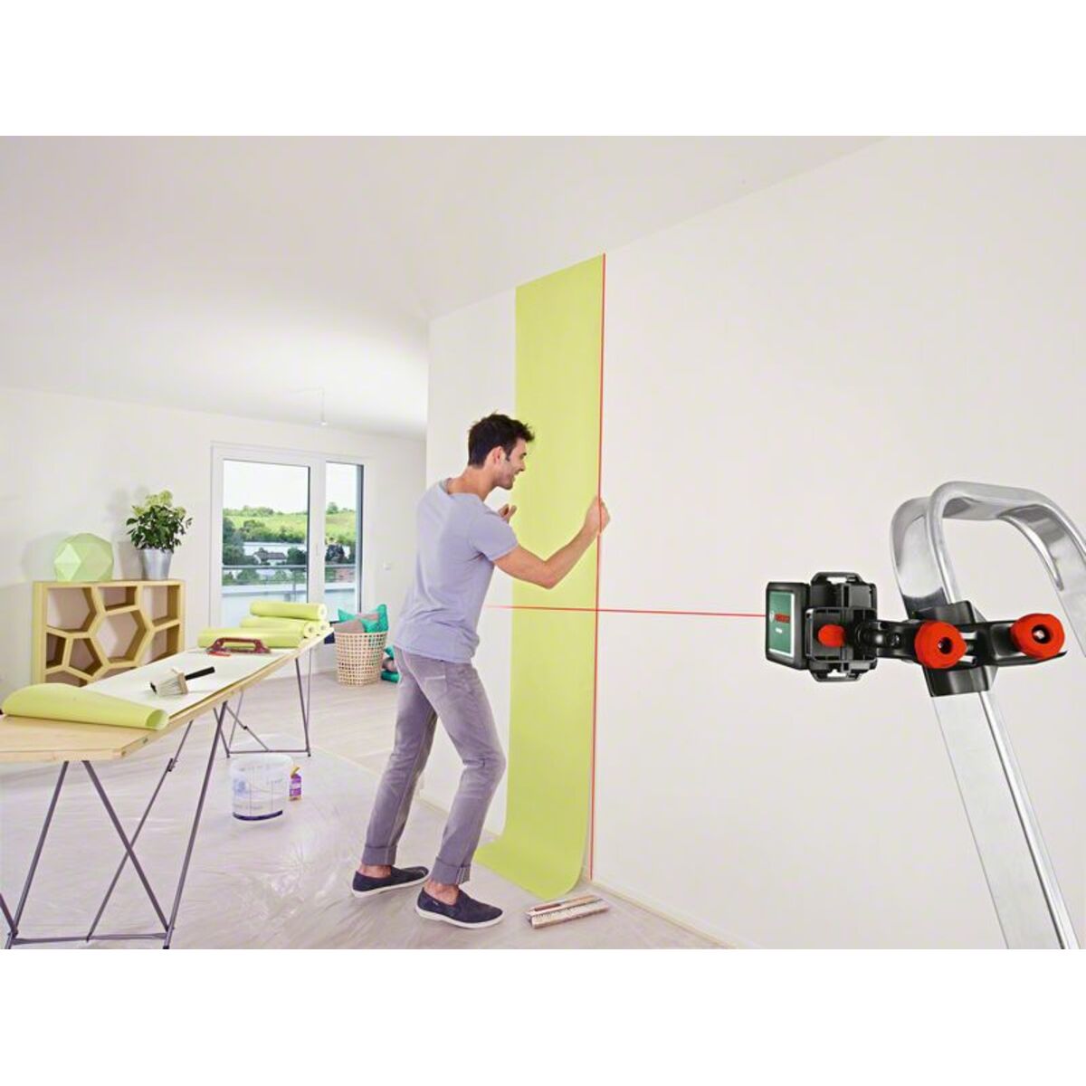 Лазерный нивелир Bosch Quigo III без держателя (Цвет: Green)