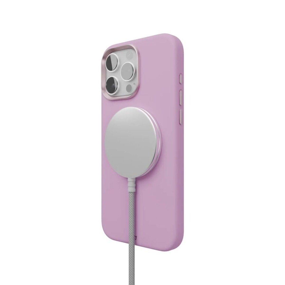 Чехол-накладка VLP Aster Pro Case with MagSafe для смартфона Apple iPhone 16 Pro (Цвет: Lavender)